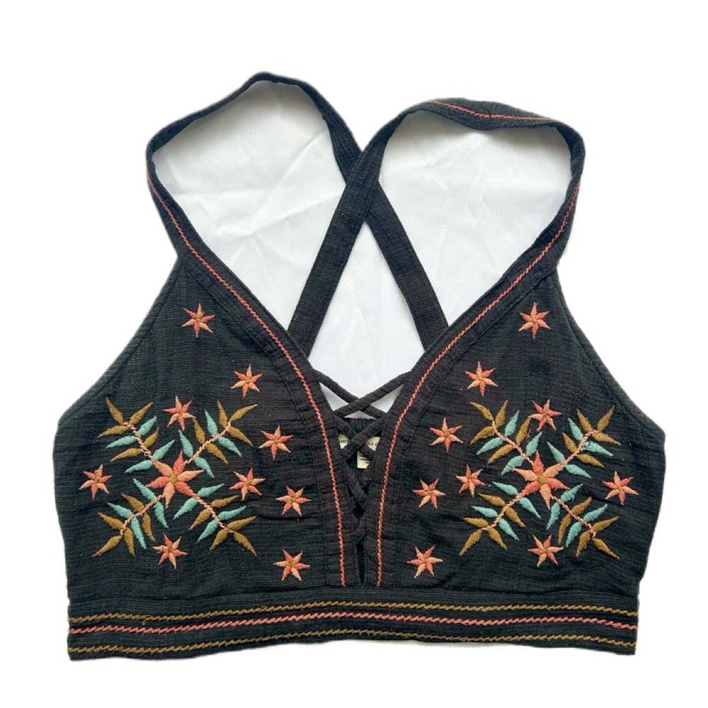 AE linen crop top
